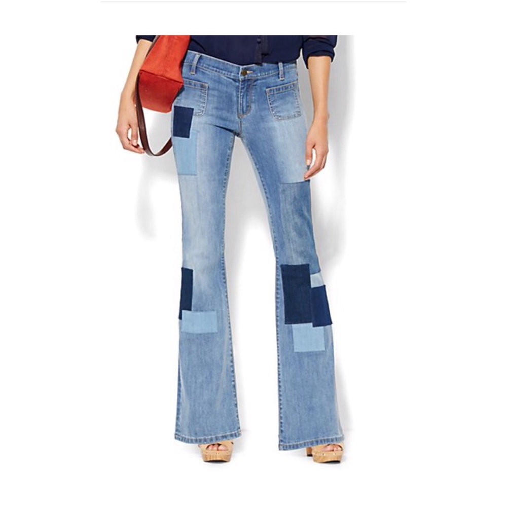 New York & Co. Soho Sz. 8 Retro Jeans Flare